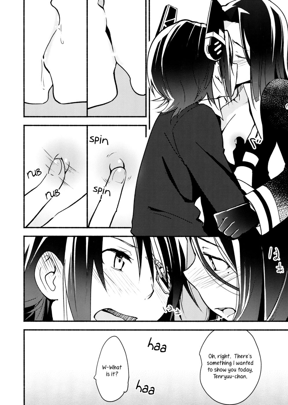 Hentai Manga Comic-Because You're Kind, Tenryuu-chan-Read-11